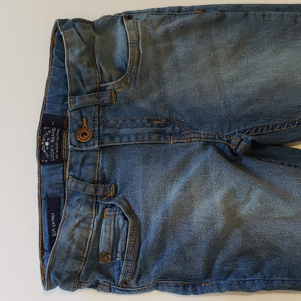 Lucky band girls zoe skinny fit stretch denim jeans